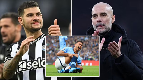 Man City 'check VAR' người thay thế Rodri ở trận gặp Newcastle?