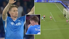 McTominay có hành động khiến fan MU ngứa mắt sau ghi bàn đầu tiên cho Napoli