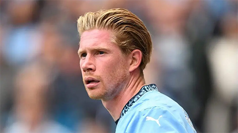 Tình trạng của De Bruyne được xác định