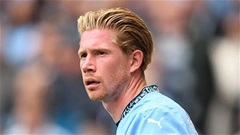 Tình trạng của De Bruyne được xác định