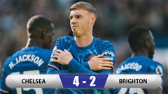 Kết quả Chelsea 4-2 Brighton: The Blues thắng trận thứ 4 liên tiếp