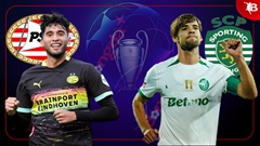 Nhận định bóng đá PSV vs Sporting Lisbon, 02h00 ngày 2/10: Bắt nạt chủ nhà