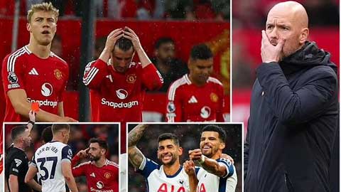 Fan MU sau trận thua 0-3 trước Tottenham kiểu thế nào