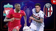 Nhận định bóng đá Liverpool vs Bologna, 02h00 ngày 3/10: Không có bất ngờ