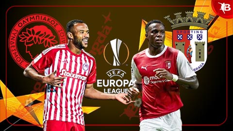 Nhận định bóng đá Olympiakos vs Sporting Braga, 23h45 ngày 3/10: Đôi bên cùng có điểm