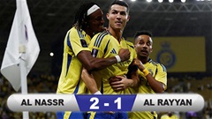 Kết quả Al Nassr 2-1 Al Rayyan: Ronaldo tiếp tục ghi bàn