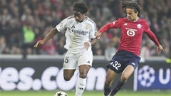 Endrick bị ngộp ở Champions League