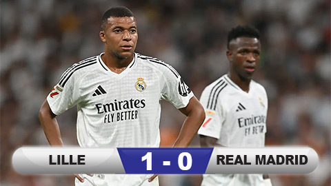 'Nhà vua' Real Madrid thua sốc ở Champions League