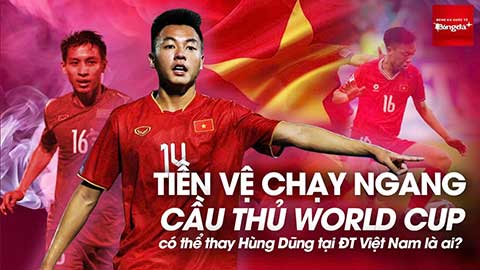 HLV Kim Sang Sik tính sử dụng tiền vệ sở hữu thể lực ngang cầu thủ World Cup