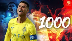 Ronaldo: 1.000 bàn thắng và GOAT không bàn cãi