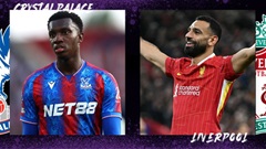 Crystal Palace vs Liverpool: Cập nhật những thông tin mới nhất