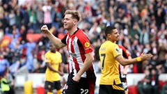 Brentford ghi bàn thần tốc ở trận thứ tư liên tiếp 