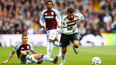 Trực tiếp Aston Villa 0-0 MU: Martinez giải nguy cho chủ nhà