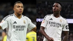 Mbappe chỉ là cái bóng của Vinicius?