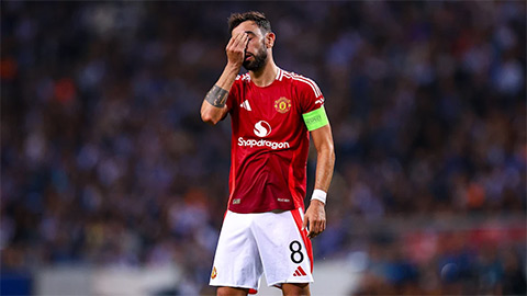 Bruno Fernandes không còn cơ hội kháng cáo tại Europa League