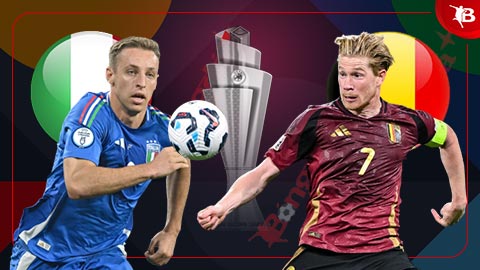 Nhận định bóng đá Italia vs Bỉ, 01h45 ngày 11/10: Sắc xanh mạnh mẽ