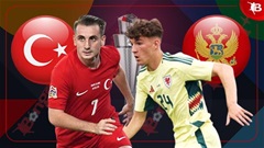 Nhận định bóng đá Thổ Nhĩ Kỳ vs Montenegro, 01h45 ngày 12/10: Chủ nhà mở tiệc