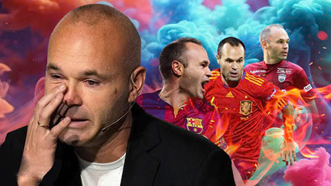 Iniesta: 'Tôi muốn chơi bóng đến 90 tuổi nhưng giờ sẽ làm HLV'