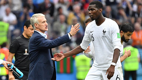 Deschamps nói về khả năng quay lại ĐT Pháp của Pogba