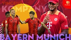 Cuộc cách mạng toàn diện của Kompany tại Bayern Munich