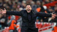 Diego Simeone: ‘Atletico không đá chỉ để xếp thứ 3, nhưng La Liga lại có Real và Barca’