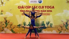 Sôi nổi Giải Cúp các Câu lạc bộ Yoga tỉnh Bình Dương năm 2024