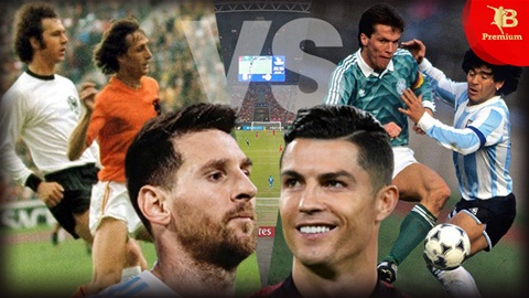 2 cuộc đối đầu vĩ đại trước kỷ nguyên Messi vs Ronaldo