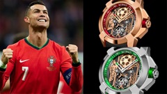 Ronaldo được tặng đồng hồ siêu độc đáo trị giá 32 tỷ đồng