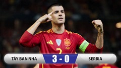 Kết quả Tây Ban Nha 3-0 Serbia: 'Bò tót' vào tứ kết Nations League 2024/25