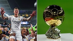 Kroos nêu tên 3 cầu thủ xứng đáng nhận Quả Bóng Vàng hơn anh