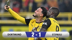 Kết quả Dortmund 2-1 St.Pauli: Dortmund giành 3 điểm kịch tính