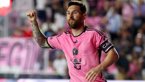 Chiêm ngưỡng hat-trick của Messi vào lưới New England Revolution