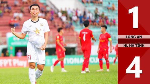 VIDEO bàn thắng Long An vs HL Hà Tĩnh: 1-4 (Vòng loại Cúp Quốc gia 2024/25)