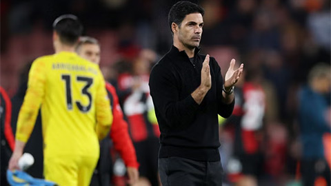 Arteta: 'Arsenal phải đối mặt với nhiệm vụ bất khả thi'