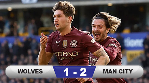 Kết quả Wolves 1-2 Man City: Ngược dòng cảm xúc