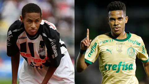 Estevao Willian phá kỷ lục đáng tự hào của Neymar