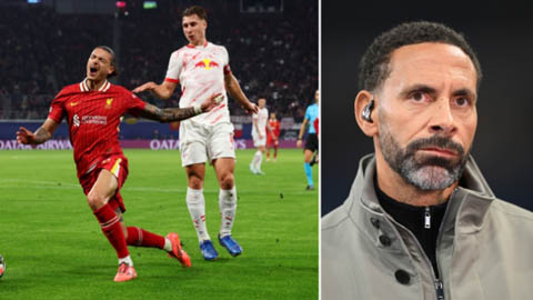 Rio Ferdinand sốc vì VAR khước từ Darwin Nunez