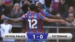 Kết quả Palace 1-0 Tottenham: Thua đau ngày vắng Son Heung-min