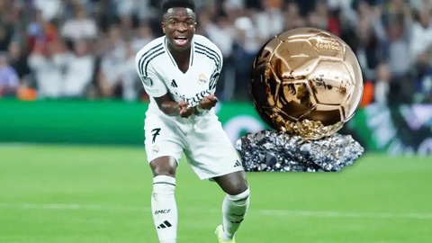 Vinicius có giành Quả Bóng Vàng 2024 cũng chưa nên mừng?