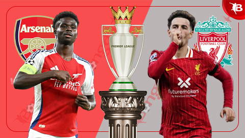 Trực tiếp Arsenal vs Liverpool, 23h30 ngày 27/10