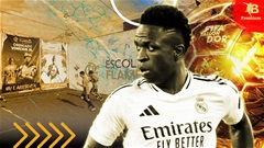 Vinicius, từ tiệm bánh nghèo và chiếc tivi cũ kỹ đến Quả bóng vàng 2024