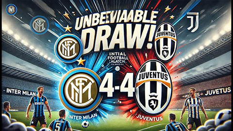 Dư âm Inter 4-4 Juventus: Những bức tường thành sụp đổ