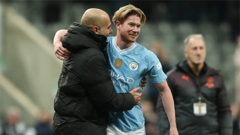 Guardiola báo tin không tốt về De Bruyne trước đại chiến Tottenham