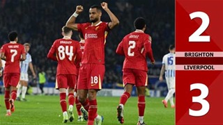 VIDEO bàn thắng Brighton vs Liverpool: 2-3