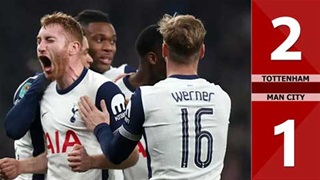 VIDEO bàn thắng Tottenham vs Man City: 2-1