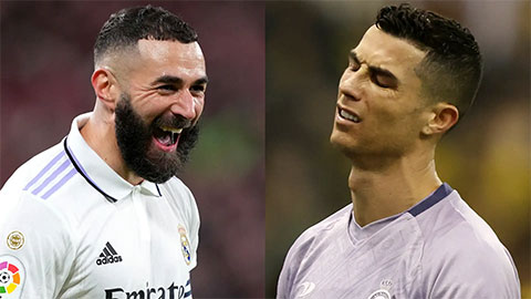 Benzema thẳng tay gạch tên cả Ronaldo lẫn Messi