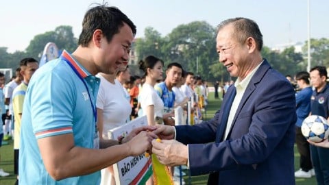 Khai mạc Giải bóng đá công nhân, viên chức Việt Nam 2024