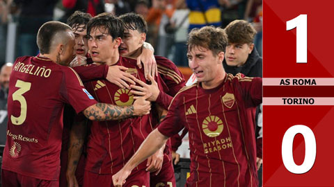 VIDEO bàn thắng AS Roma vs Torino: 1-0