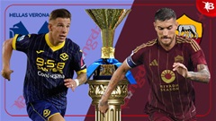 Nhận định bóng đá Verona vs Roma, 00h00 ngày 4/11: Chủ nhà rơi tự do