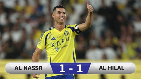 Ronaldo tịt ngòi, Al Nassr rơi chiến thắng 